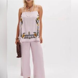 Free People Soft Purple Wide Leg Pants